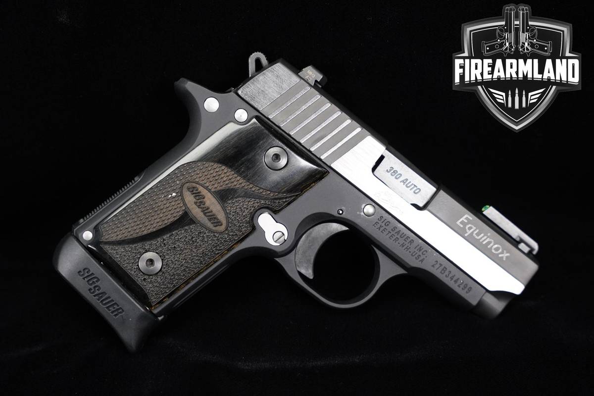 Sig Sauer P238 Equinox 380 ACP 2.7" P-238 Two-Tone +5 MAGS & HOLSTER