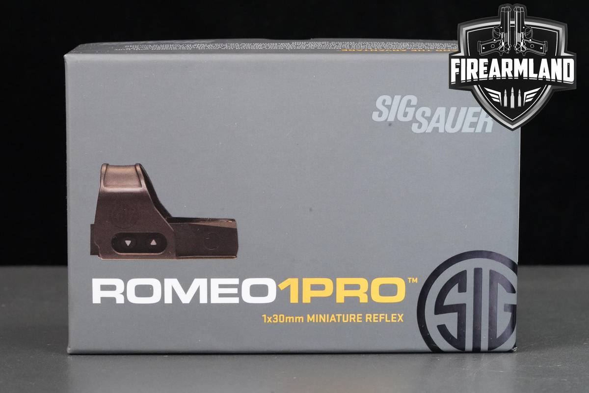 Sig Sauer ROMEO1PRO 6 MOA Red Dot ROMEO1PRO ROMEO-1-PRO +ORIG BOX & OPTIC