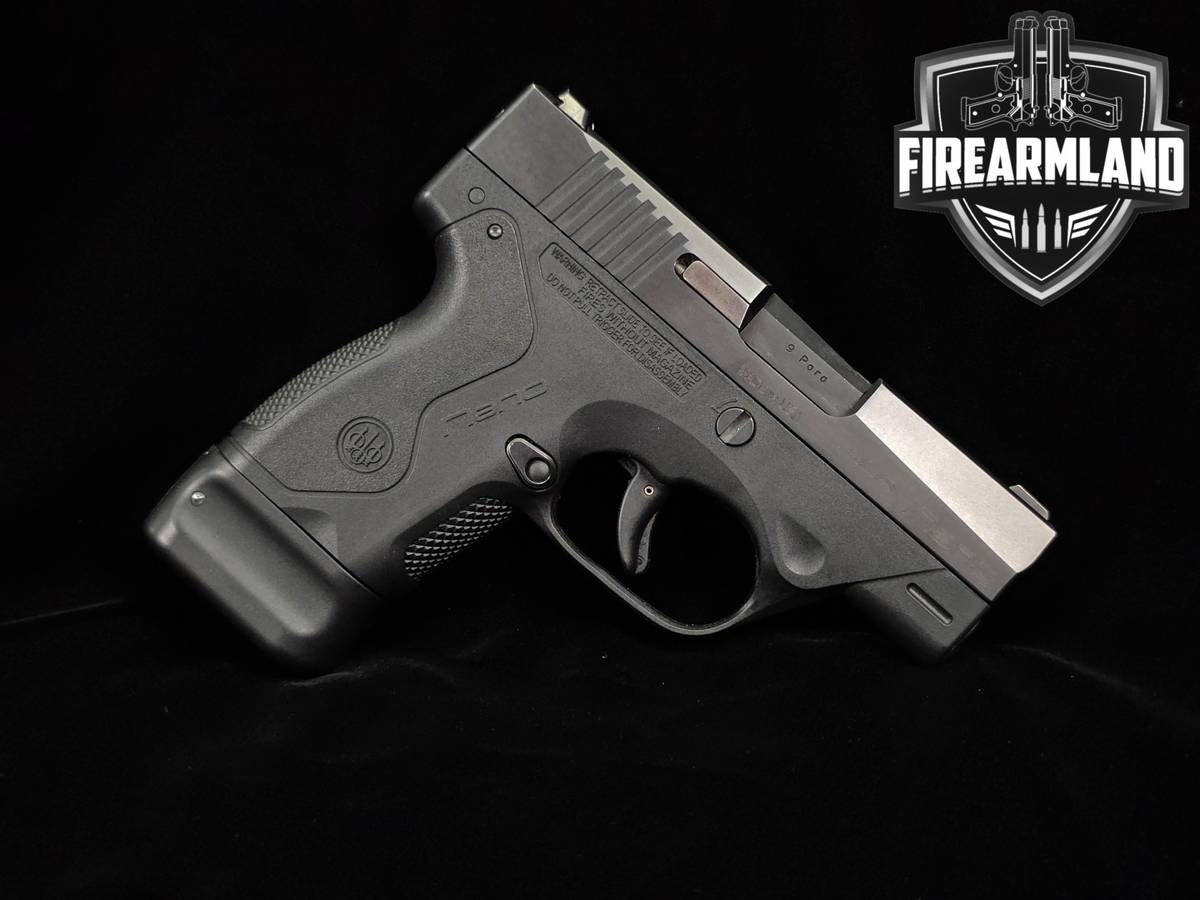COMPACT-CARRY Beretta BU9 Nano 9mm 3.07" BU-9 Personal Defense +2 MAGS