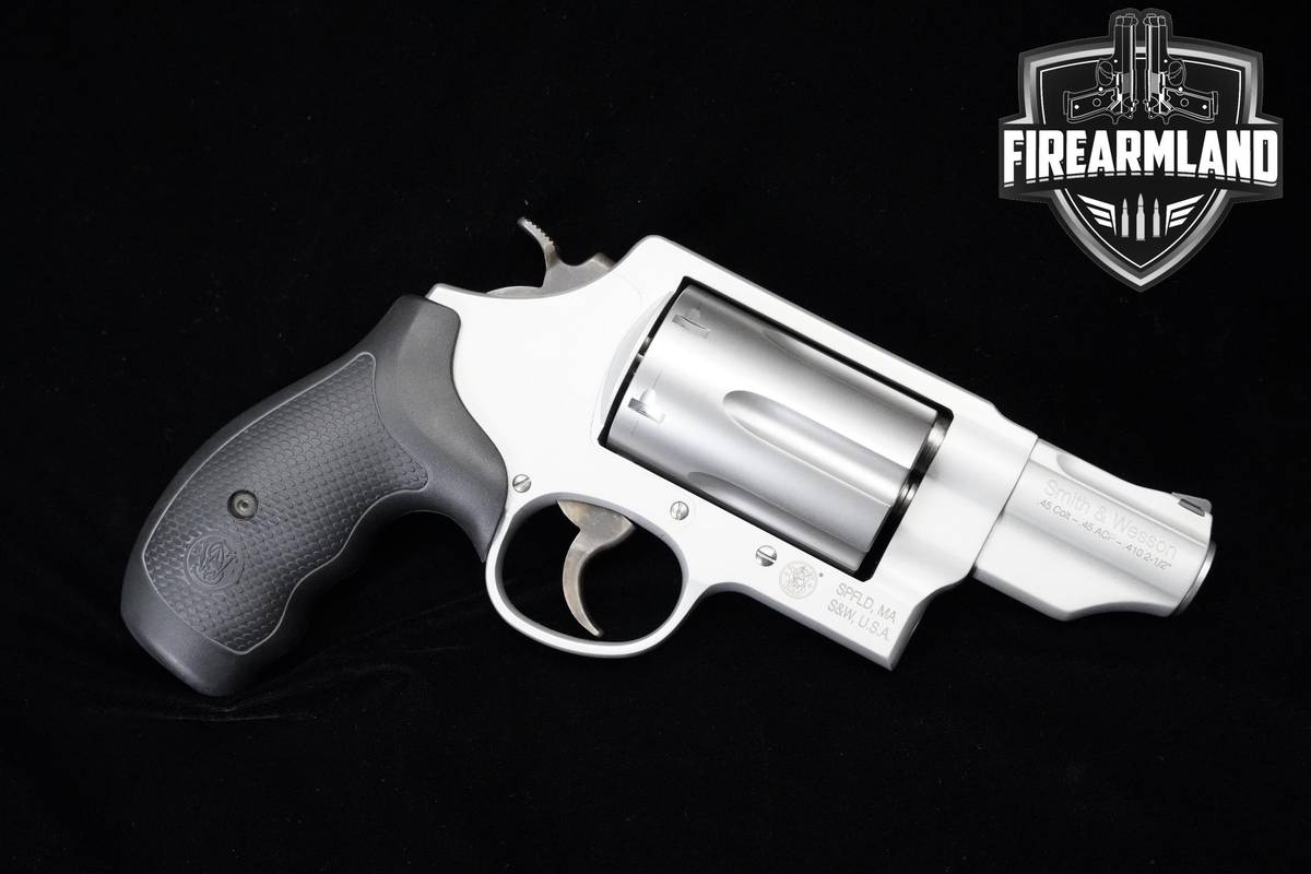 Smith & Wesson (S&W) Governor Silver 45 LC/410 2.75" S&W Governor +ORIG BOX