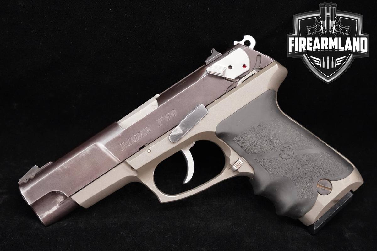 2006 Ruger P89 9mm 4.5" Two-Tone P-89 +ORIG CASE