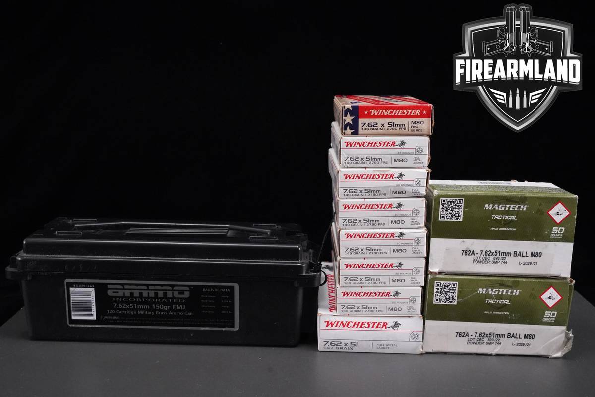 7.62 NATO Ammo 7.62-NATO Ammunition 380 ROUNDS
