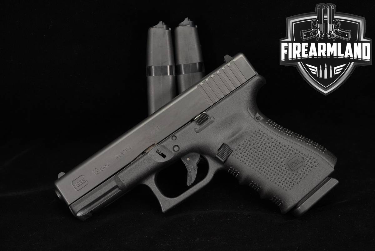Glock 19 Gen4 G19 Gen 4 9mm 4.02 +3 MAGS