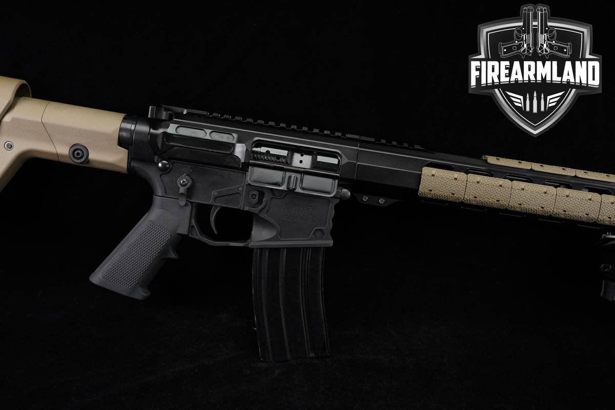 Never Enough Guns ABL-15 50 Beowulf AR15 AR 16" Black & Tan Magpul PRS