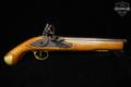 Korea Tower-Pattern Flintlock Pistol .69 caliber Blued & Hardwood in Very Good Condition Image 3