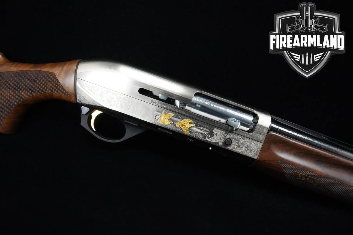 STUNNING Benelli Montefeltro Silver 12-Ga Benelli-Montefeltro-Silver +CASE
