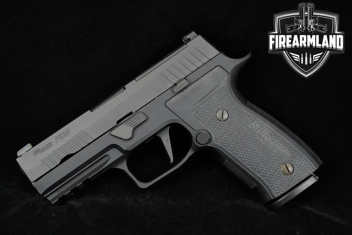Sig Sauer P320 AXG Carry 9mm 3.9" P-320 Optic-Ready +3 MAGS & ORIG CASE