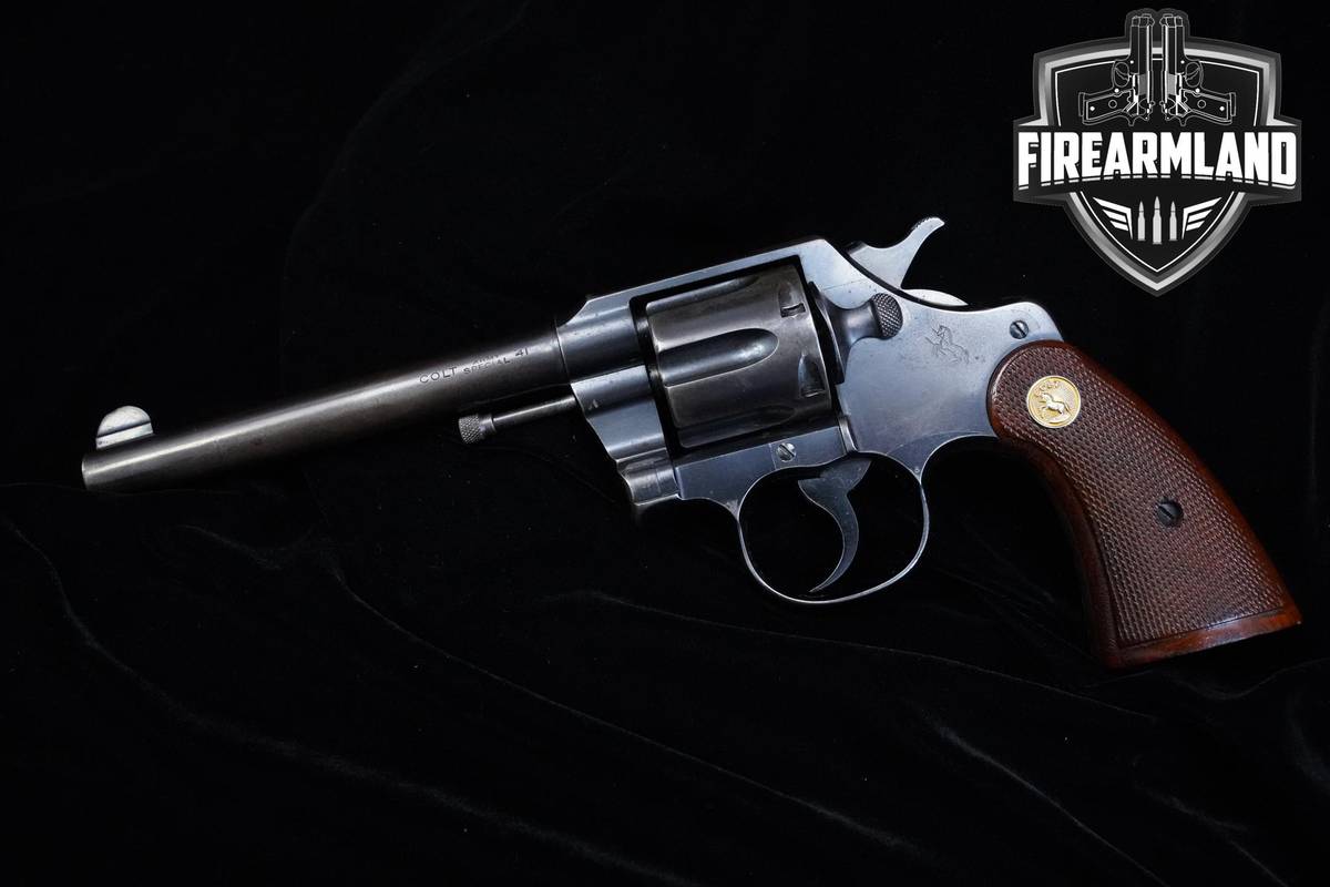 RARE! 1925 Colt Army Special 41 Colt 6" Blued DA/SA