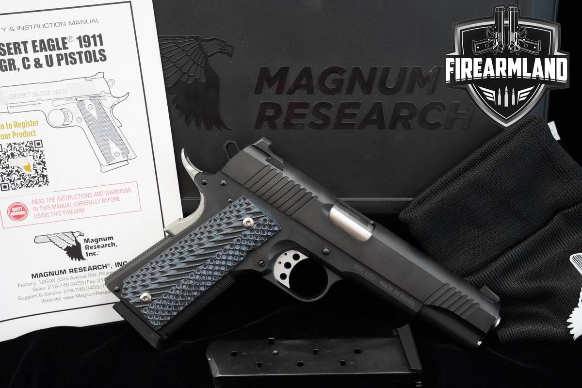 Magnum Research Desert Eagle 1911 Government MR1911G 45 ACP 1911 +2 MAGS