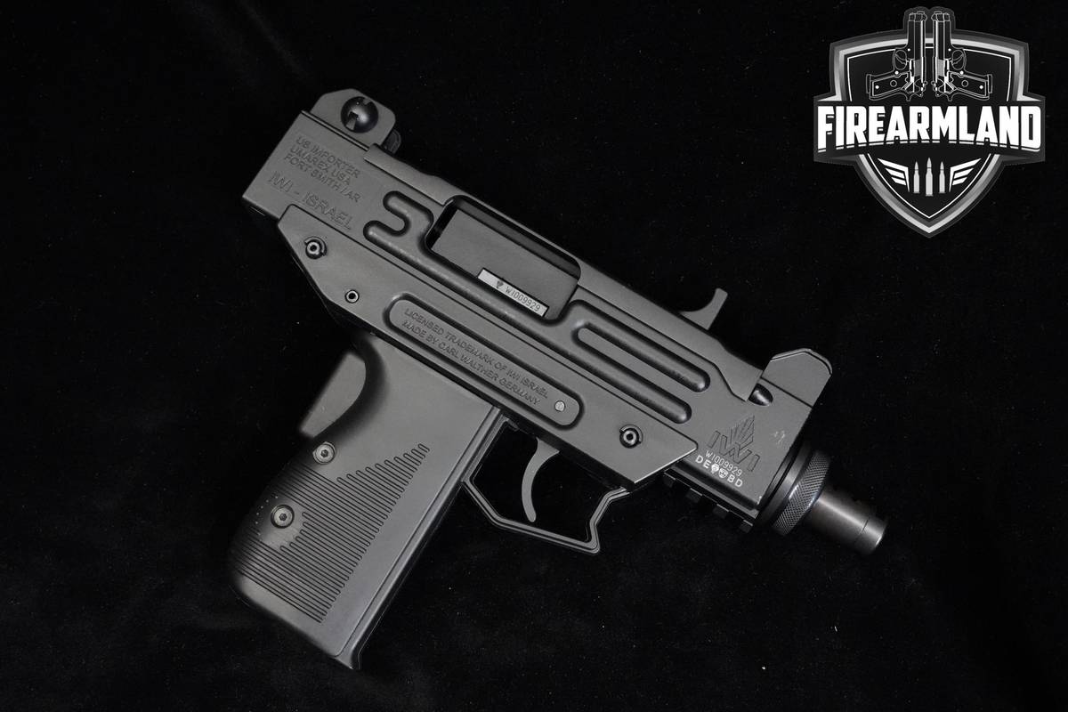 Walther/IWI UZI Pistol 22LR Black Anodized Walther/IWI-UZI Pistol ORIG CASE
