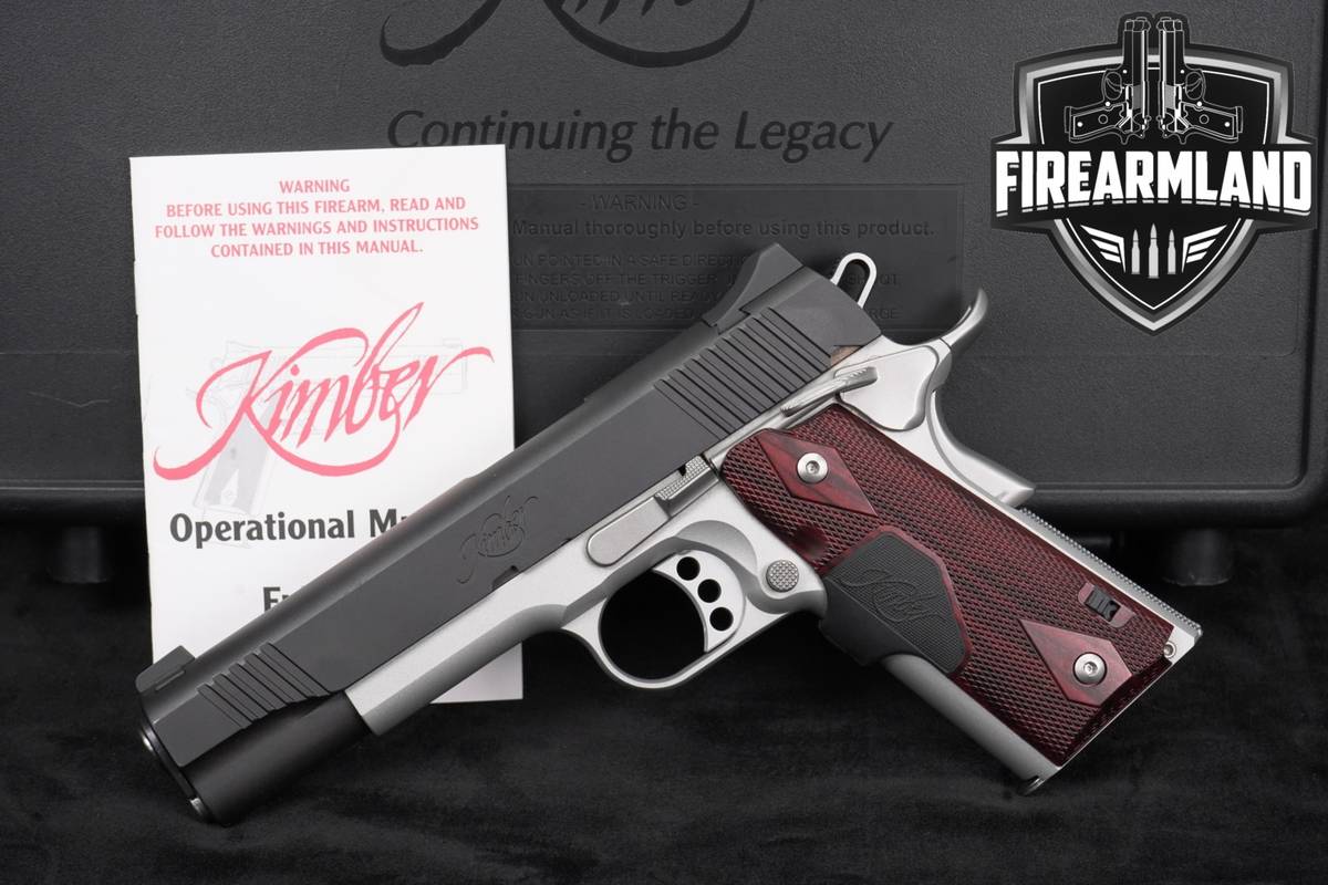 Kimber Custom Crimson Carry II Two-Tone 45 ACP 1911 5" +ORIG CASE