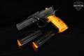 CZ CZ 75 Tactical Sport Orange 9mm Luger Black in Very Good Condition Image 2