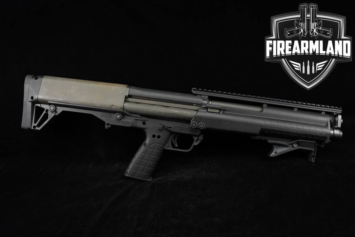 Kel-Tec KSG 12-Gauge 18.5" Two-Tone Black & Gray-Olive KelTec 3"