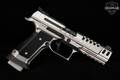 Walther Meister Manufaktur Q5 Match SF Meister Manufaktur Black Tie Edition 9mm Luger Satin Silver in Very Good Condition Image 4