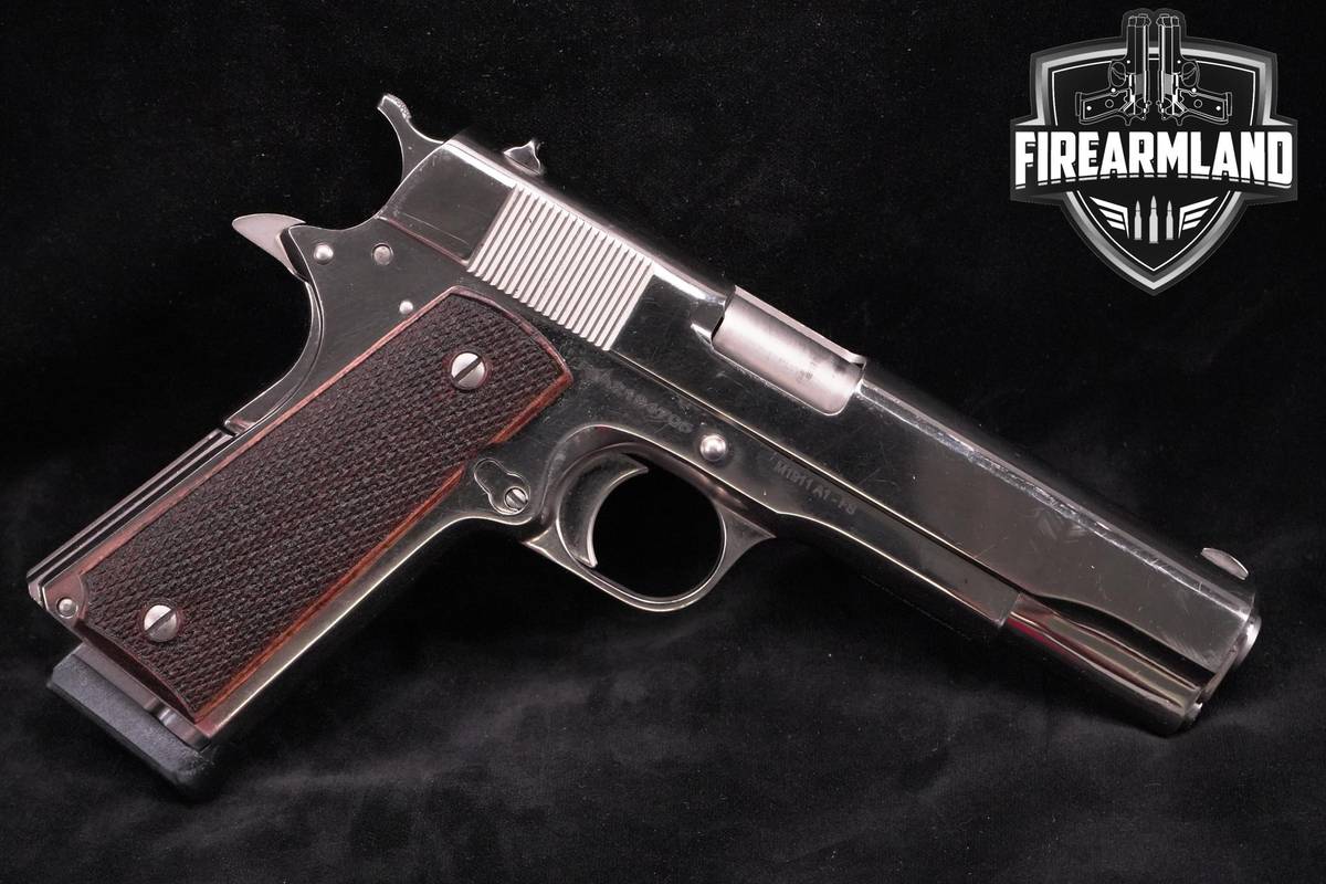 Rock Island Armory RIA M1911 A1-FS Rock Standard 38 Super 1911 5.0" Nickel