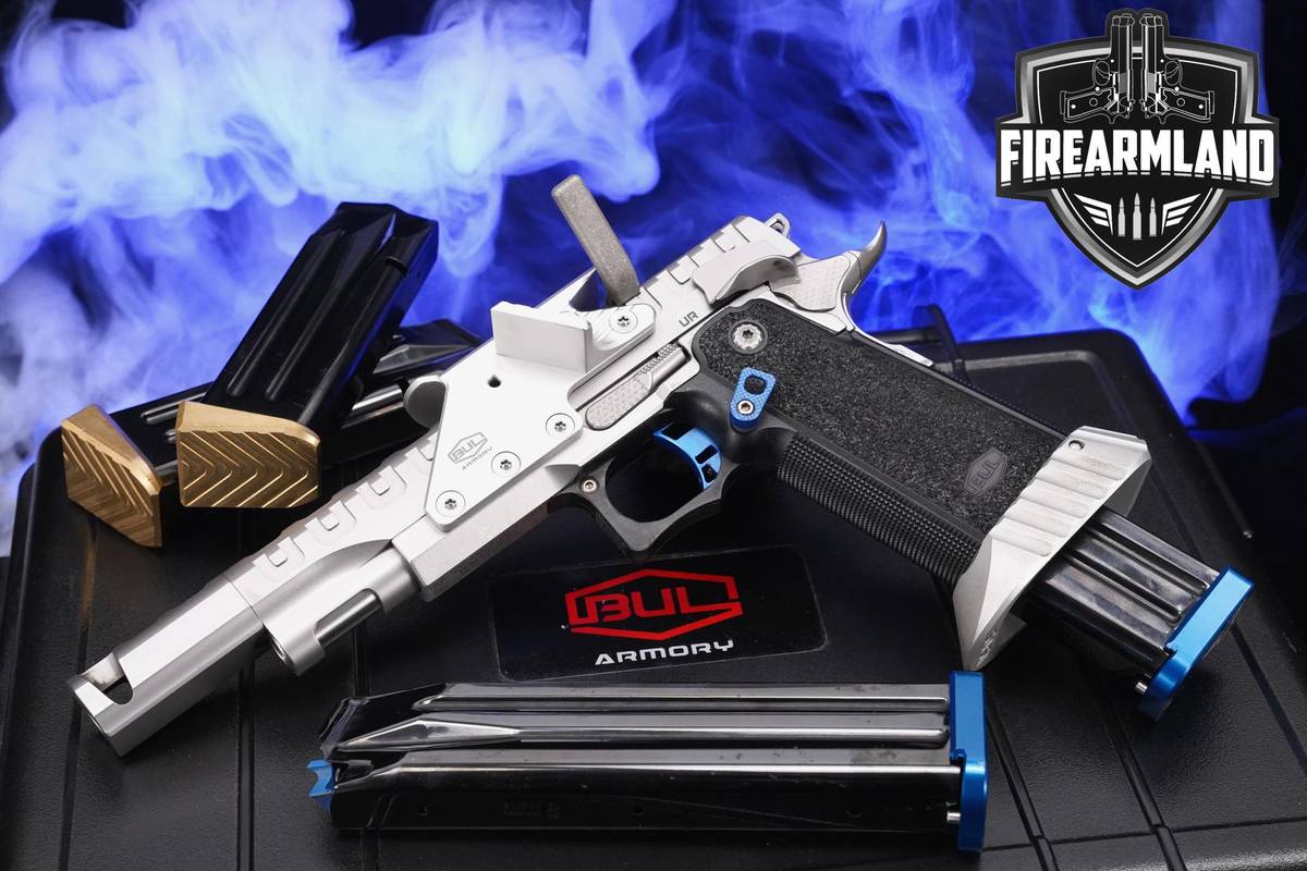 Bul Armory SAS II UR (Ultimate Racer) 9mm 1911 5" +4 MAGS & ORIG BOX