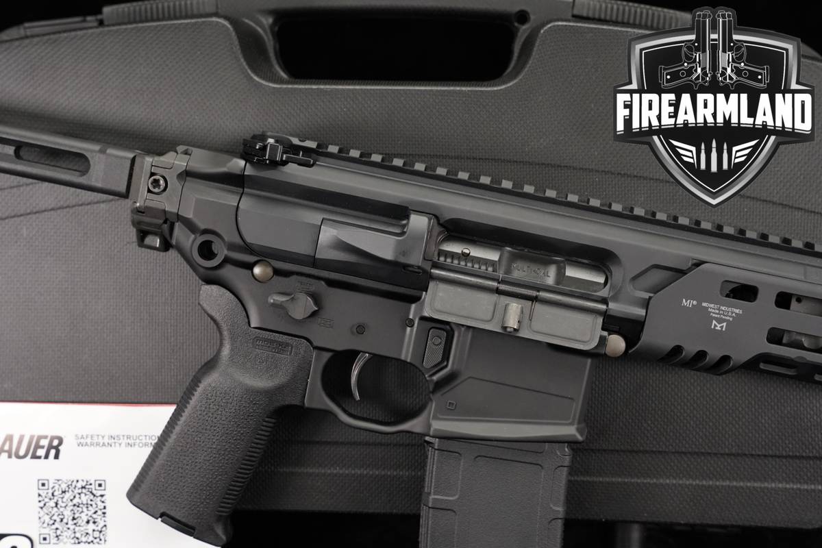 Sig Sauer MCX Rattler 300 Blackout 5.5" PDW Short-Stroke Piston +ORIG CASE