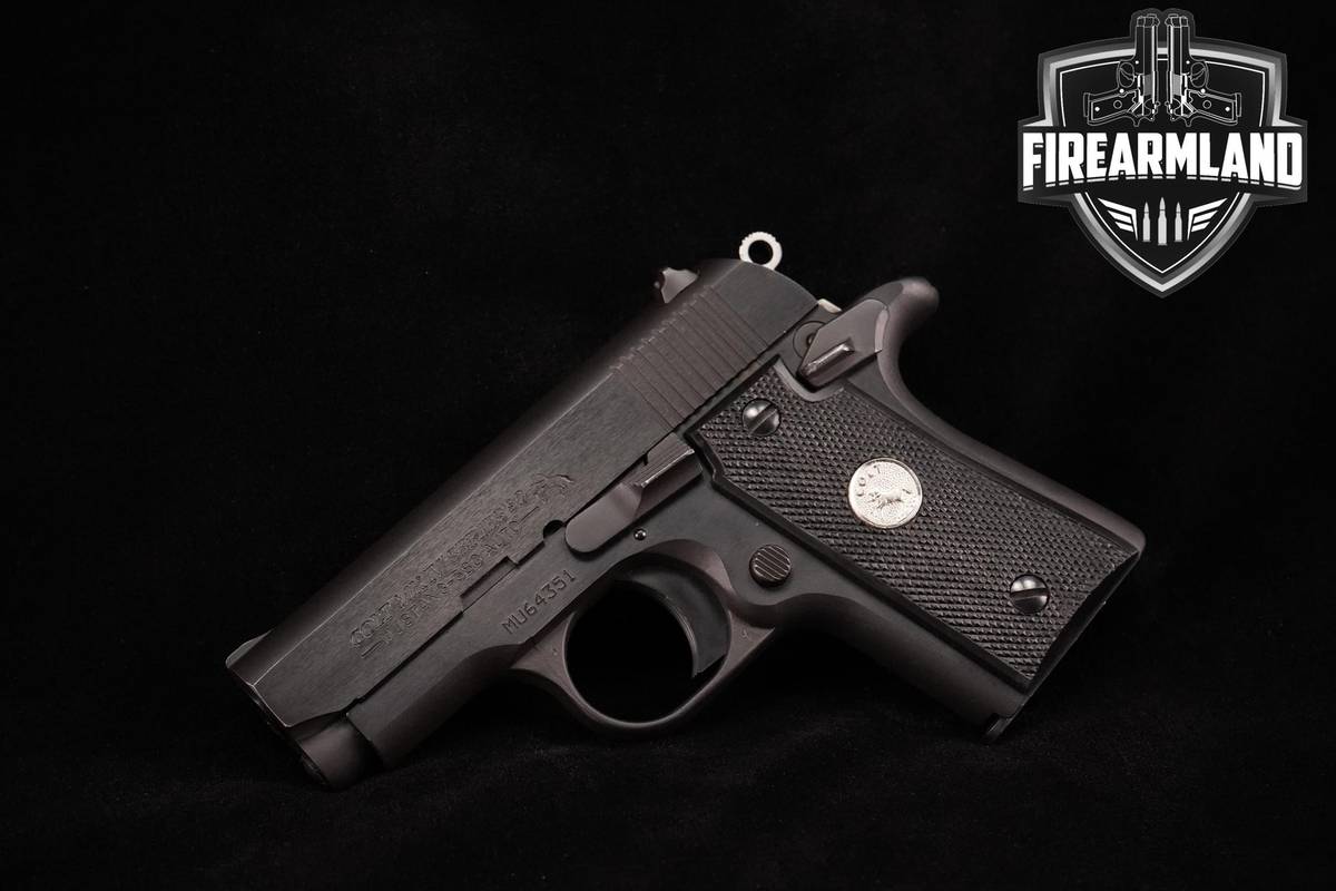 Colt Mustang 380 ACP 1911 2.7" Blued Colt-Mustang 1911 +ORIG BOX