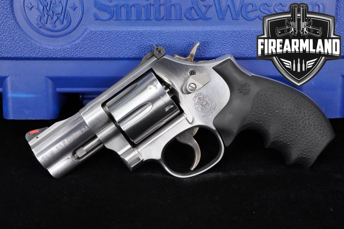 Smith & Wesson Model 686-6 S&W 357 Magnum 2.5" Satin Stainless DA/SA