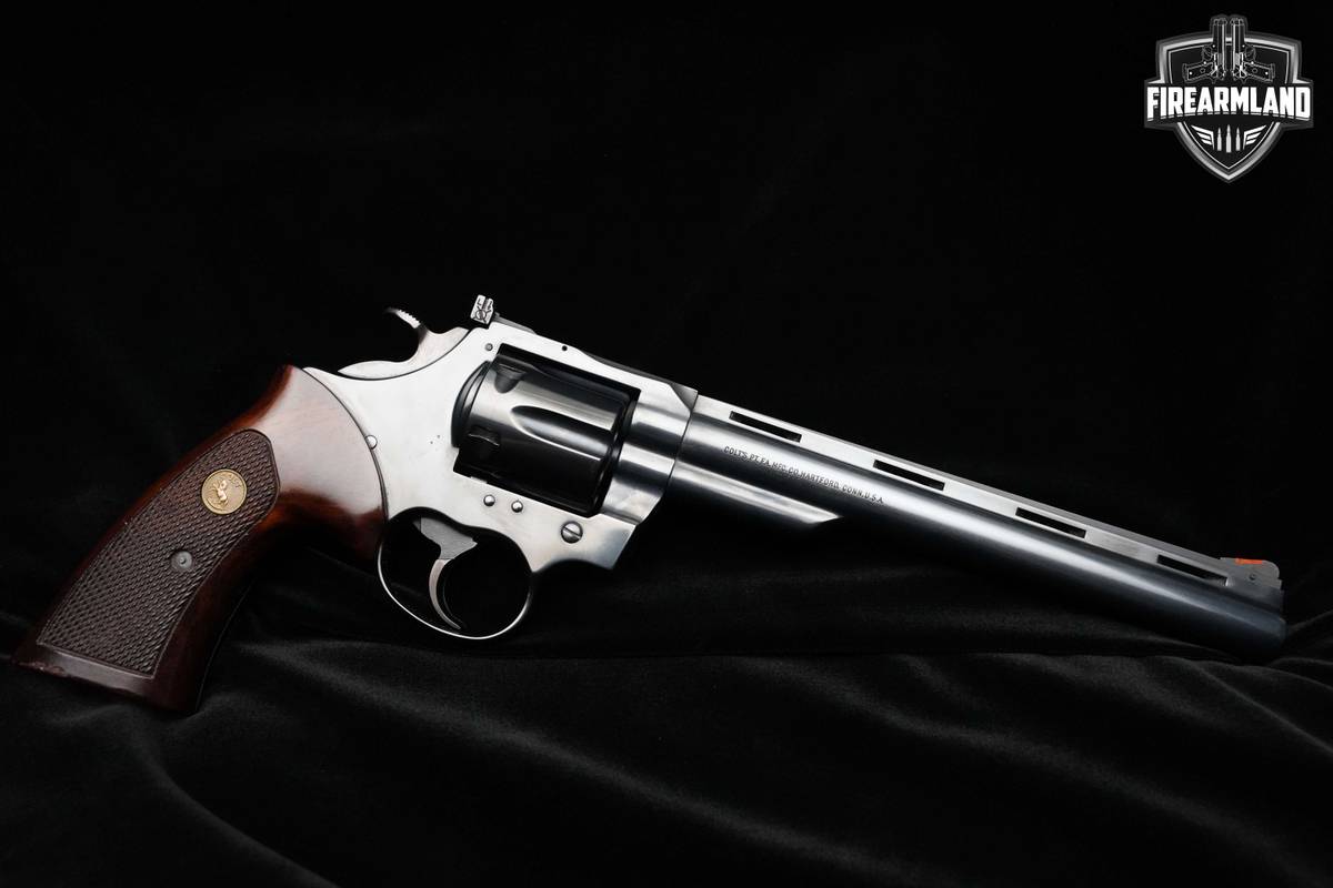 1982 Colt Trooper MK V 8" Blued 357 Magnum Revolver Trooper Colt MKV Lawman