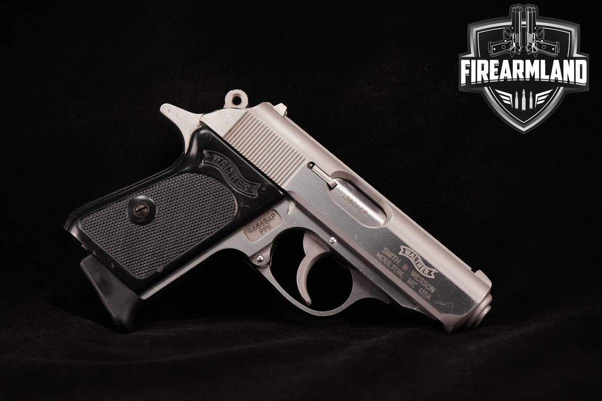 Walther PPK 380 ACP 3.3" Stainless Steel DA/SA