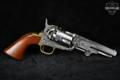 F.lli Pietta 1851 Navy U.S. Marshal, White Engraved .44 Stainless in Good Condition Image 3