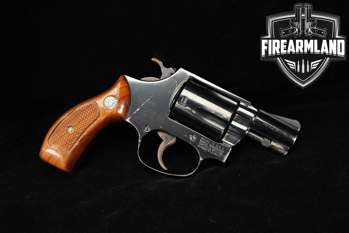 1971 Smith & Wesson Model 36 Chiefs Special No-Dash S&W 2" Nickel DA/SA