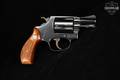 1971 Smith & Wesson (S&W) Model 36 Chiefs Special, no-dash .38 Spl. Nickel in Good Condition Image 2