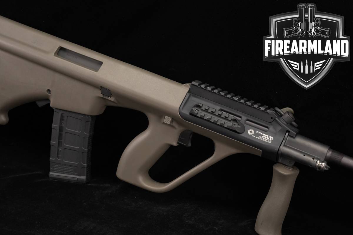 Steyr Arms AUG/A3 M1 223 Rem 16" Black & Tan AUG A3 BULLPUP