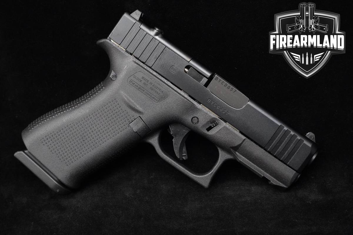Glock 43X MOS Slimline 9mm Glock-43X G43X G43-X +2 MAGS & ORIG CASE