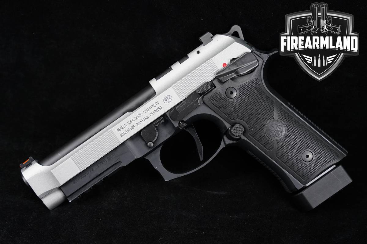 USA MADE Beretta 92XI SAO Full Size 9mm 4.7" Two-Tone 92-XI +ORIG CASE