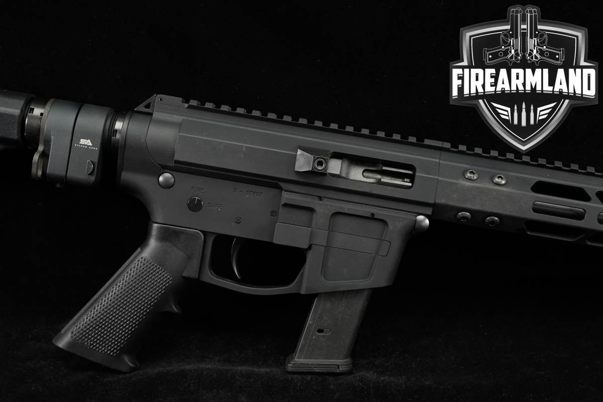 FOXTROT MIKE FM Products FMP-9 9mm AR9 10" FOLDING BRACE