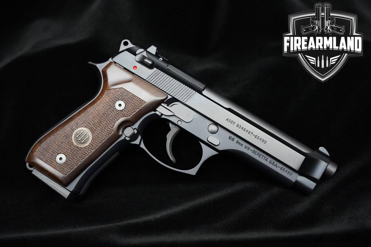 Beretta M9 Commercial 9mm 4.92" M9 Beretta 92-FS 92FS +3 MAGS & ORIG CASE