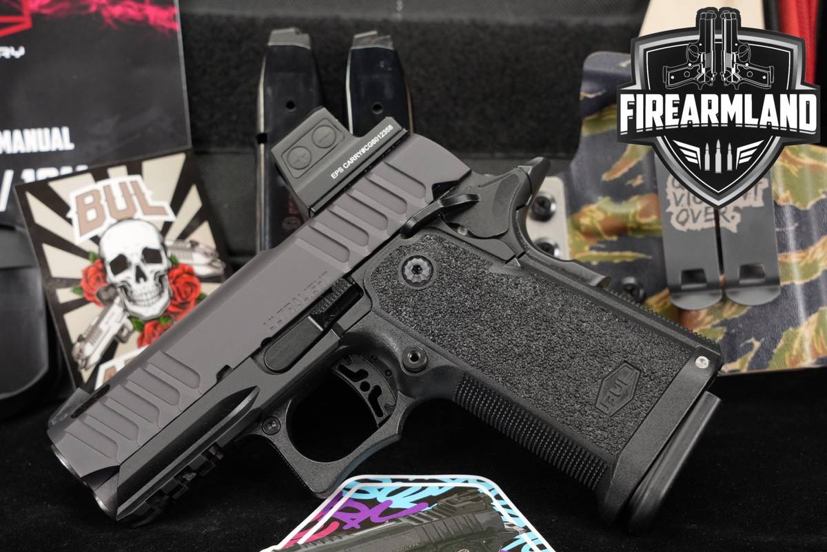 Bul Armory SAS II Ultralight Pro G2 1911 2011 ISRAEL +3 MAGS, HOLOSUN OPTIC