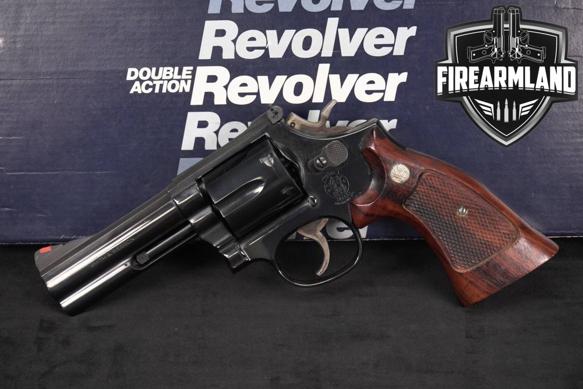 1981 Smith & Wesson Model 586 No-Dash S&W 357 Magnum 4" M586 +ORIG BOX