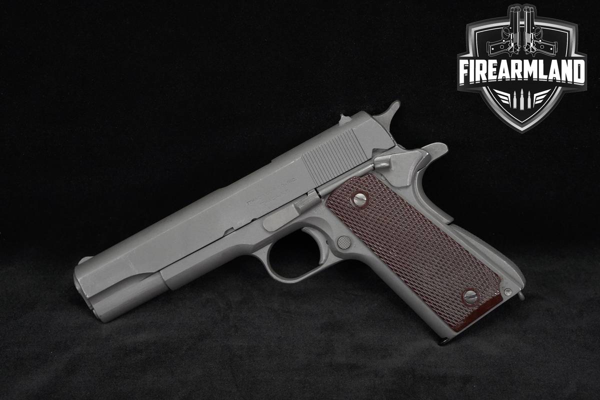 WWII Remington Rand M1911A1 CMP Service Grade 45 ACP 1911 5" +ORIG CASE