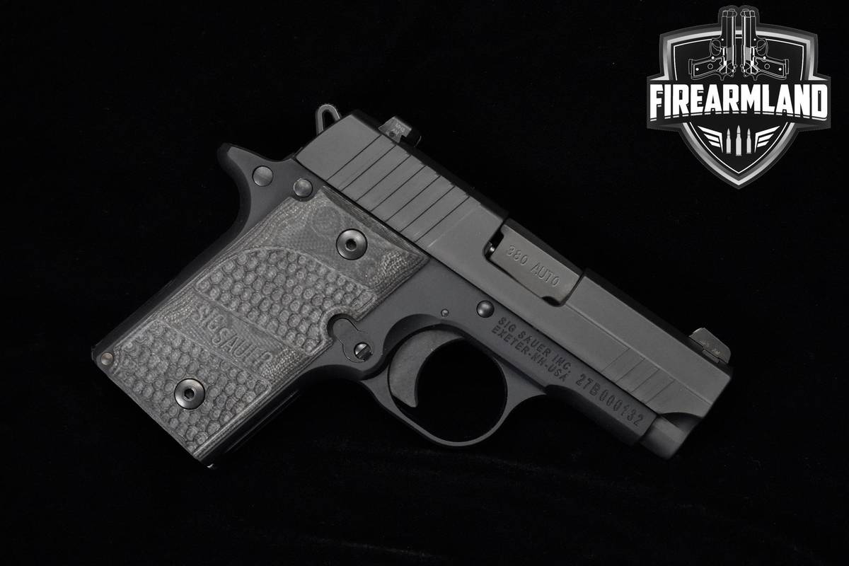 Sig Sauer P238 Xtreme 380 ACP 2.7" P238 P-238 ORIG CASE Black/Gray