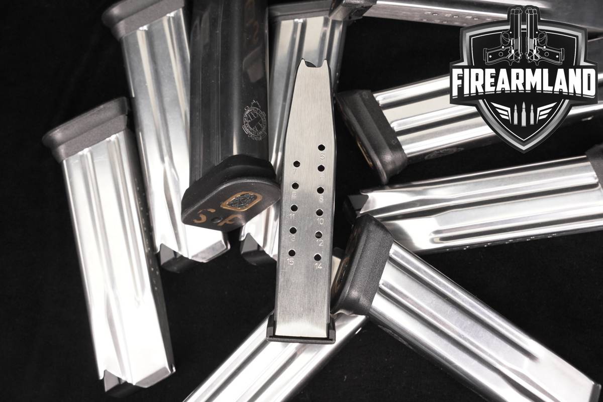 TEN (10) Springfield Armory XD-M 15 Round Magazines 10mm XDM Mags