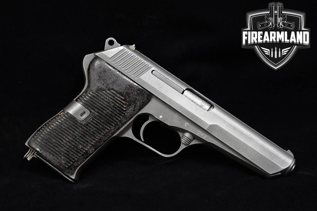 COLD-WAR 1953 CZ Vz 52 7.62X25mm Tokarev 4.7" Grey CZ VZ-52 Czech Vz52