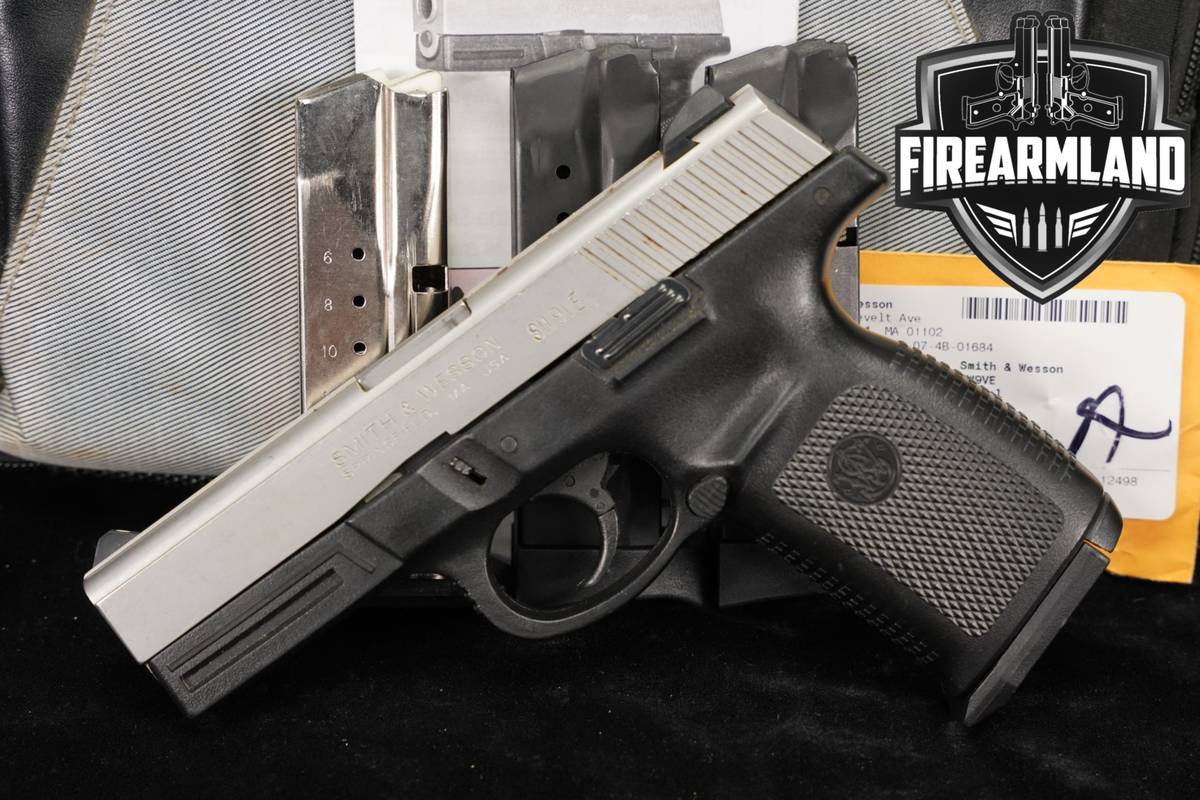 Smith & Wesson SW9VE Sigma Gen 2 9mm Two-Tone S&W SW9 VE +3 MAGS, CASE