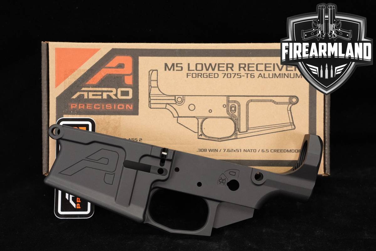 Aero Precision M5 AR10 AR-10 Stripped Lower Receiver Multi-Caliber +BOX