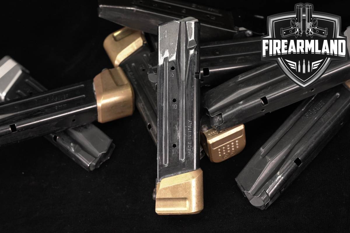 NINE (9) Sig Sauer P320 22 Round Magazines 9mm Luger P-320 Mags