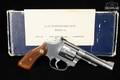 1982 Smith & Wesson (S&W) Model 63 .22/32 Kit Gun Stainless .22 LR Satin Stainless in Very Good Condition Image 2