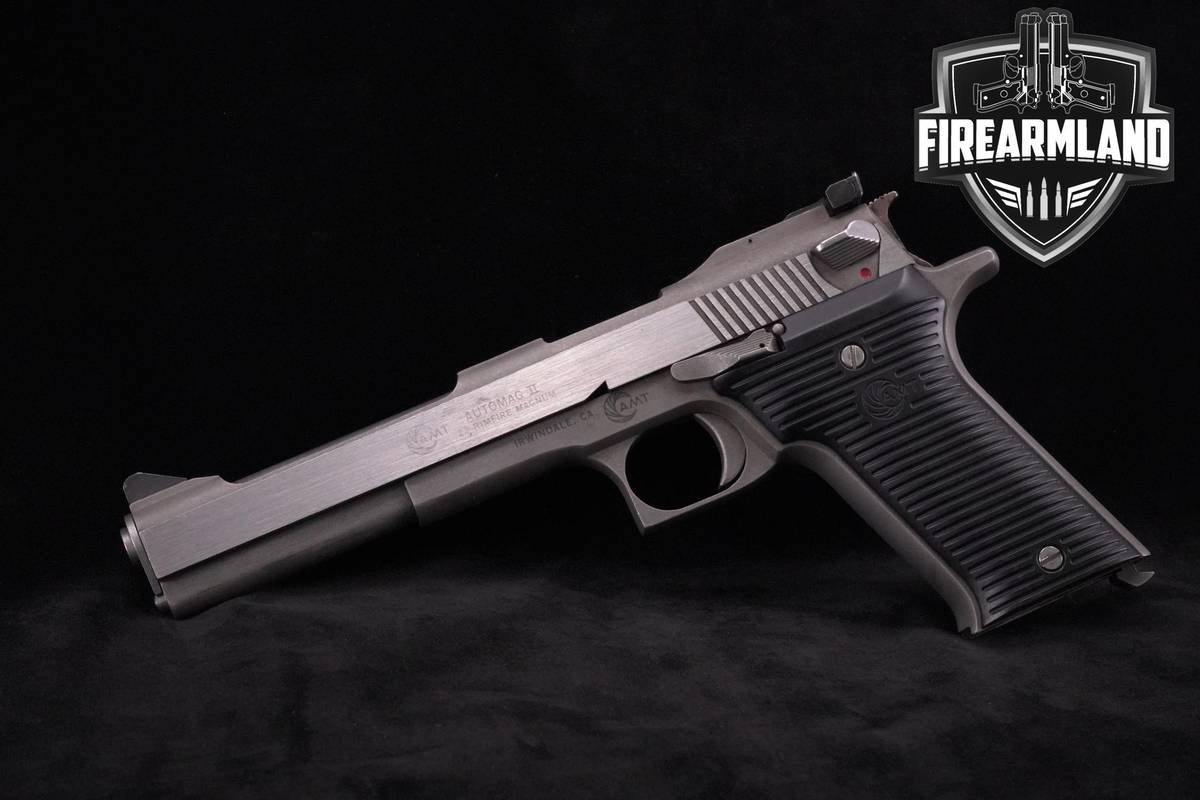 AMT Automag II 22 WMR 6.1" Stainless Steel AMT Automag-2