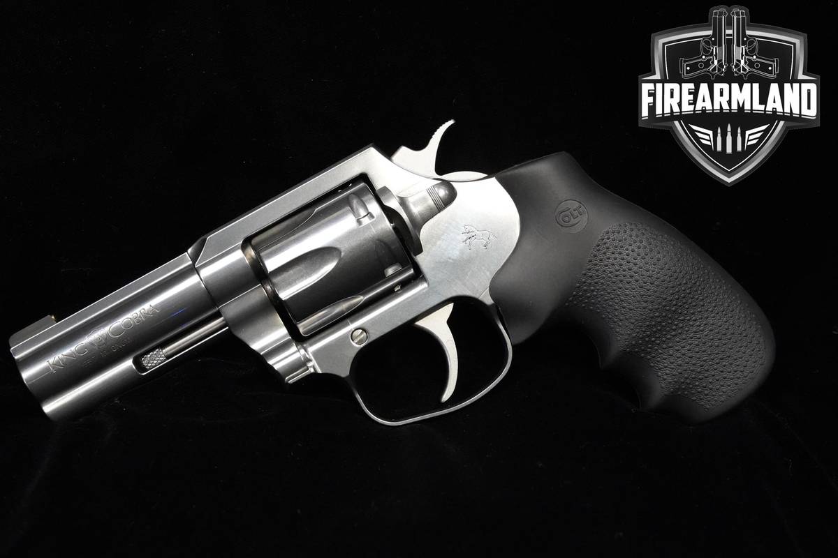 Colt King Cobra 357 Magnum 3" Polished Stainless Colt-King Cobra +ORIG BOX
