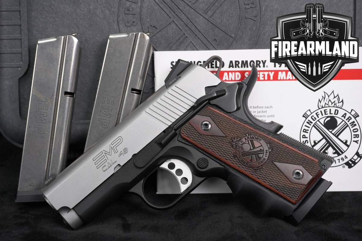 Springfield Armory 1911 EMP 40 S&W 3" 3MAGS +ORIG CASE