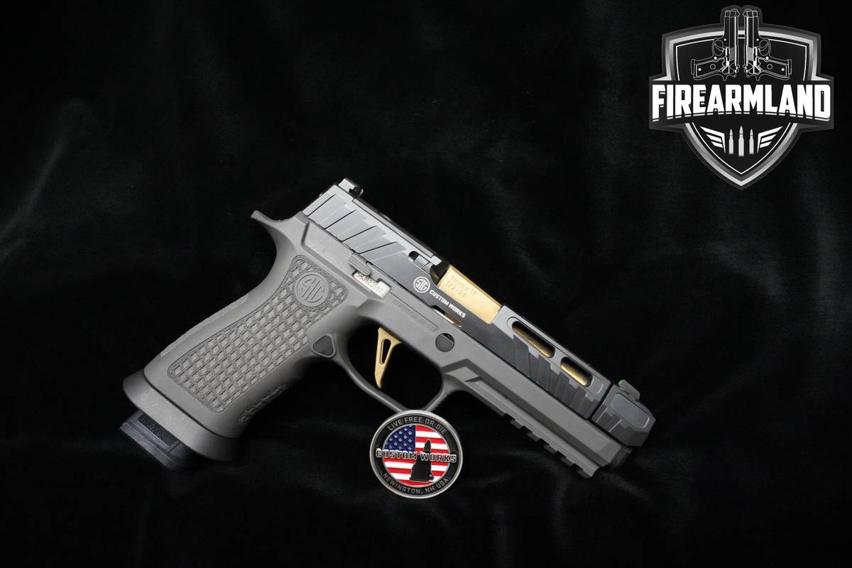 Sig Sauer P320 Spectre Full Size 9mm 4.6" Nitron P320 +2 MAGS & ORIG CASE