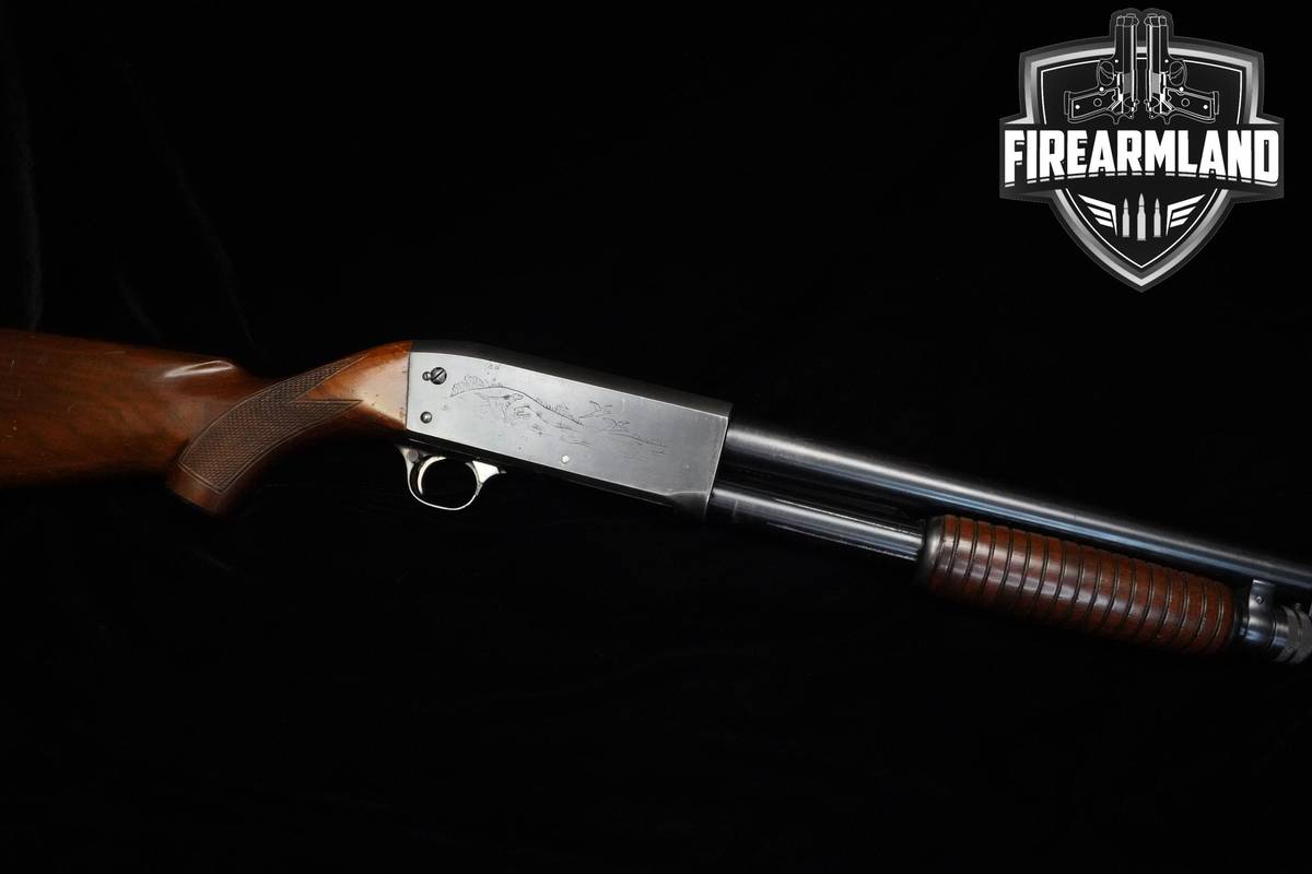 SLAM FIRE! 1949 Ithaca Model 37 12-Gauge Blued Ithaca 37 2-3/4" FULL