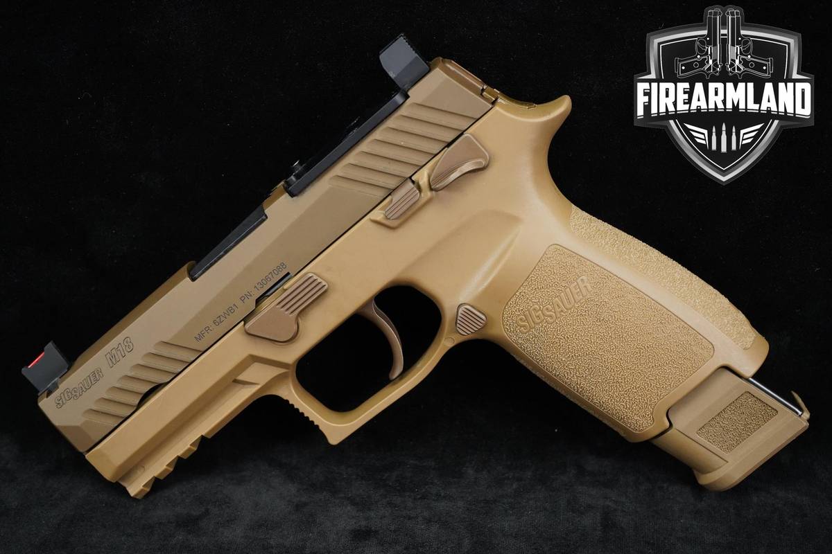 1 OF 5000! Sig Sauer P320-M18 Limited Edition 9mm 3.9" Coyote +3 MAGS