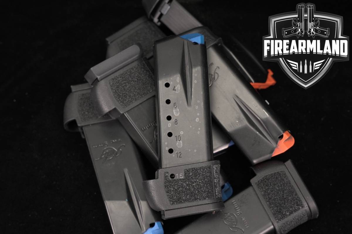 SEVEN (7) Kimber R7 MAKO Magazines 9mm Luger Mags